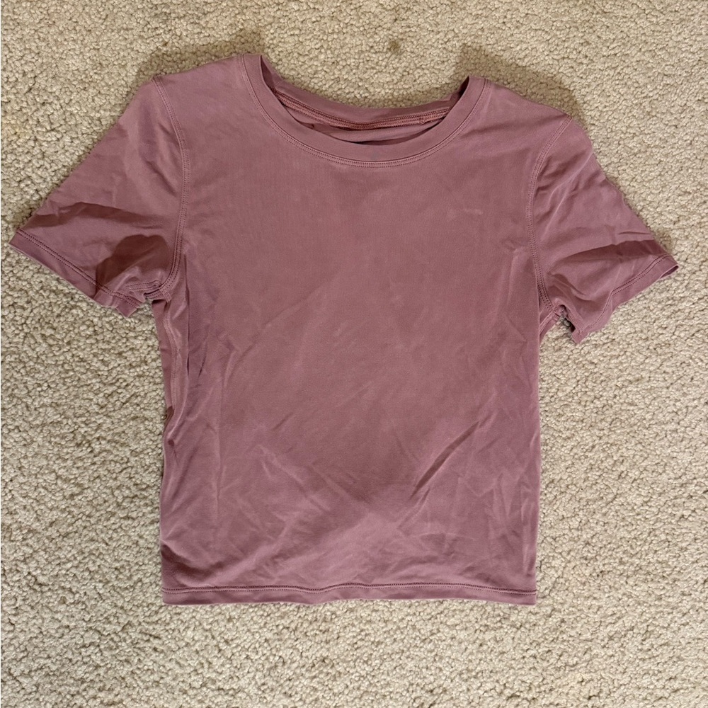 lululemon athletica Dusty Rose Crop Top